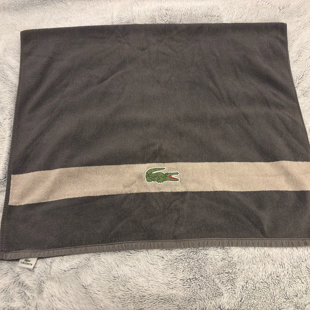 Lacoste Beach Towel